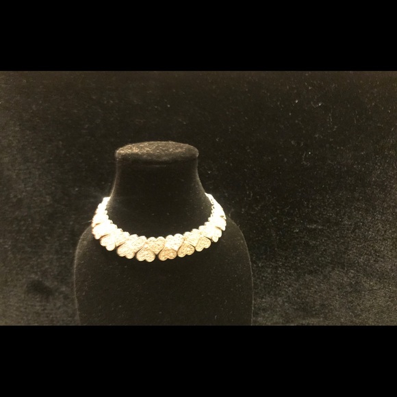 STERLING SILVER STAMP. 925 Cz Bracelet - Picture 2 of 5